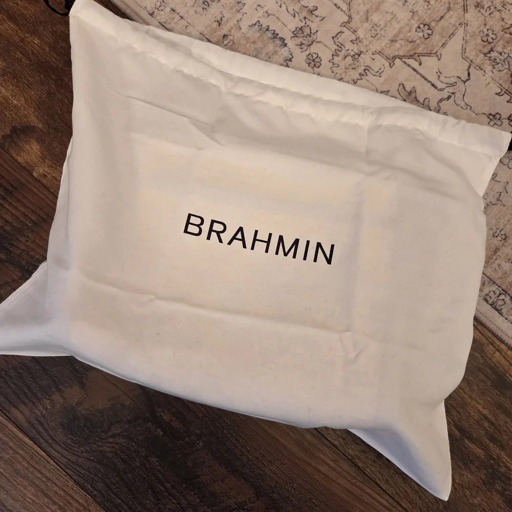 Brahmin Tan and Brown Woven Shoulder Bag - Picture 2 of 12